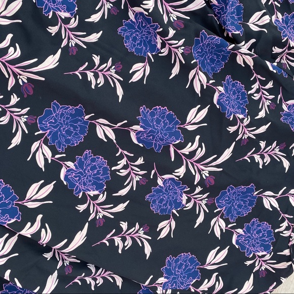 41Hawthorn Women’s Floral Blouse Purples and Indigo Small - Picture 10 of 10